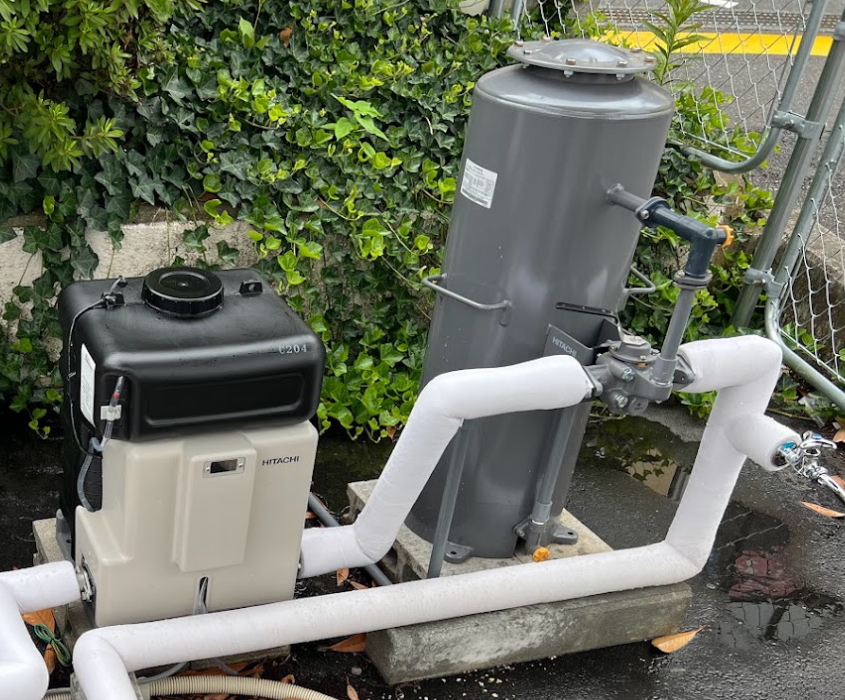 赤水や赤さび対策は除鉄槽
