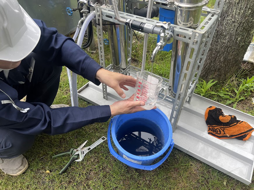 つくば市でPFOS/PFOAの除去テスト